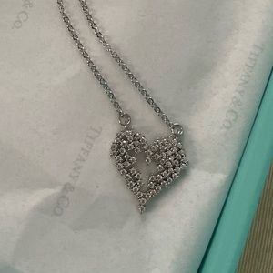 $1,200 Diamond HEART Pendant 925